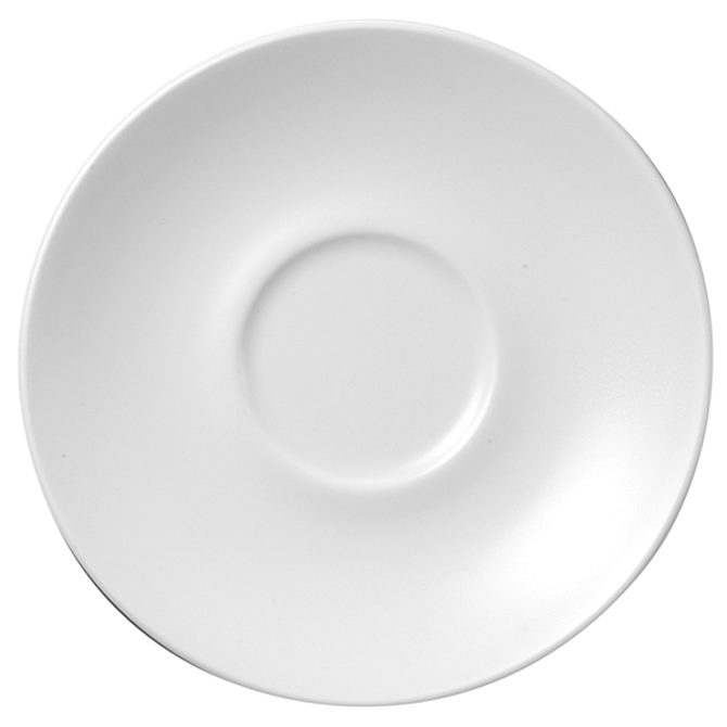 Churchill Vintage Prints White Georgian Tea Saucer 5.55 Inch / 14.1cm