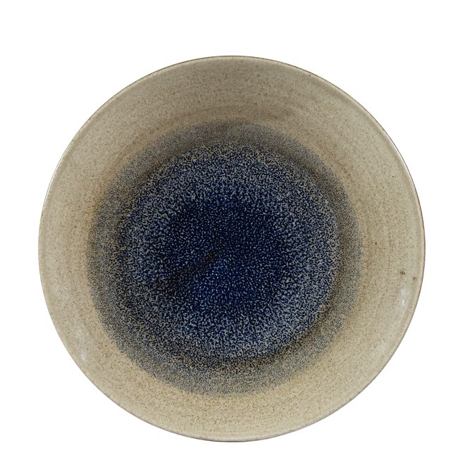 Churchill Stonecast Aqueous Bayou Deep Coupe Plate	8.8inch / 22.5cm