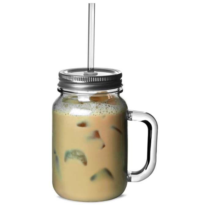 Plastic Mason Drinking Jar Glasses 20oz / 568ml