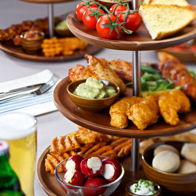 Utopia Acacia Sharing Platter 3 Tier