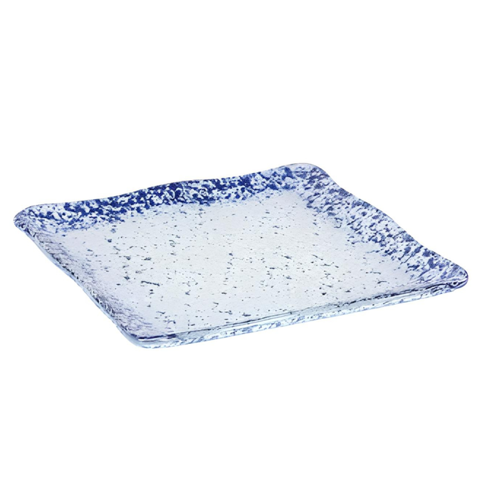 Cobalt Dish Ming 15 x 15cm