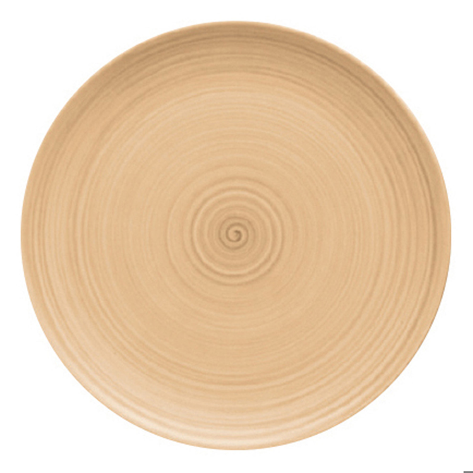 Modern Rustic Coupe Plate Sand 20cm