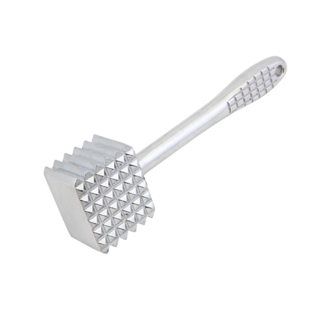 Genware Heavy Duty Aluminium Meat Tenderiser 24cm