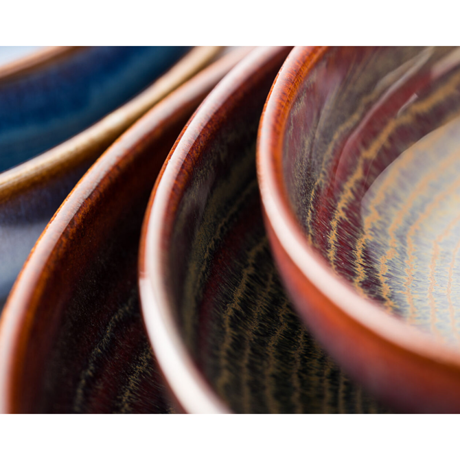 Santo Tropical Coupe Plate 8.5inch / 22cm