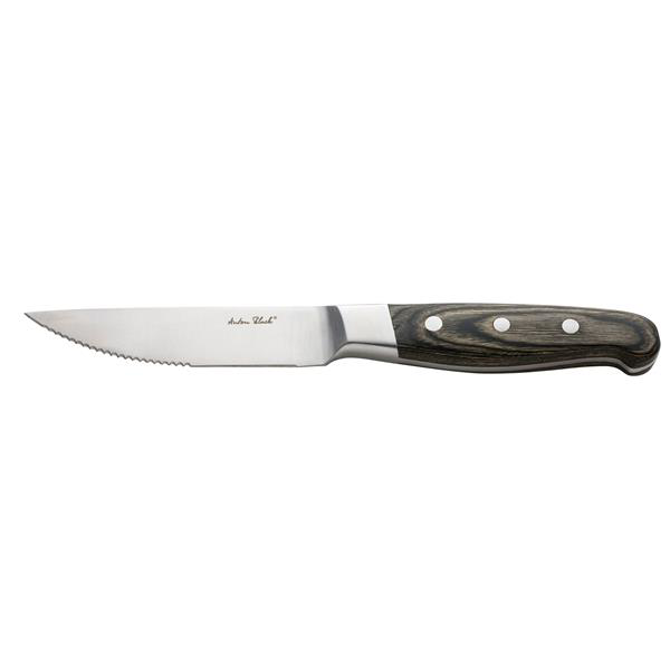 Large Wooden Handled 18/0 Steak Knife