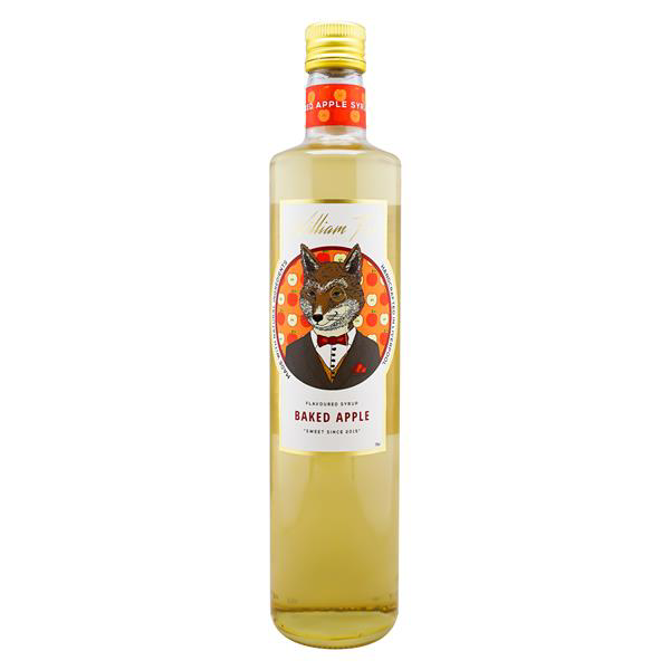 William Fox Premium Baked Apple Syrup 75cl