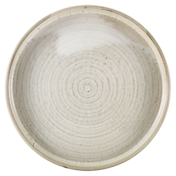 Terra Porcelain Presentation Plates Grey 10.2" / 26cm