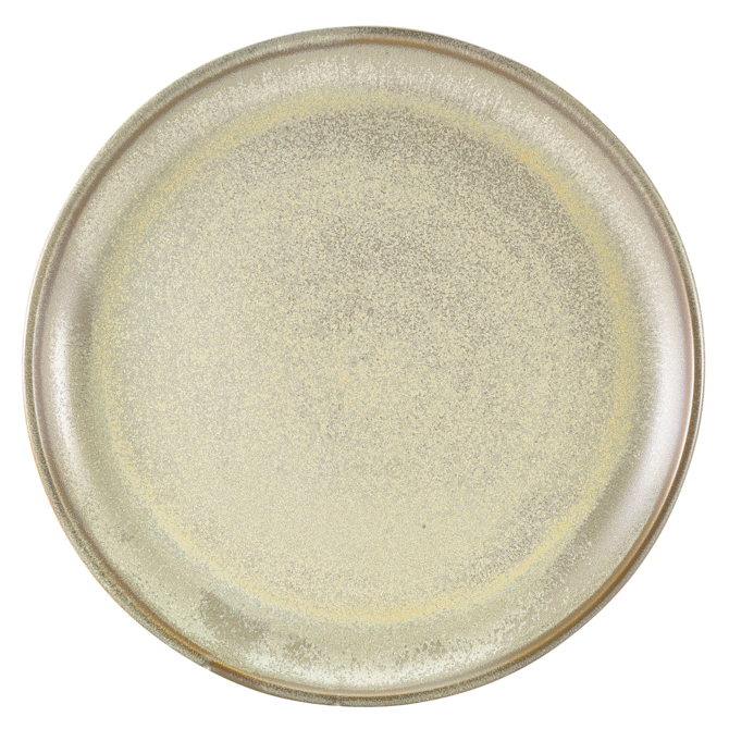 Terra Porcelain Coupe Plates Matt Grey 10.8" / 27.5cm