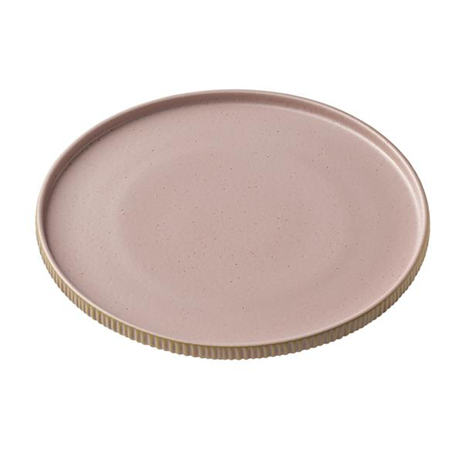 Nara Rose Flat Round Plate 27cm