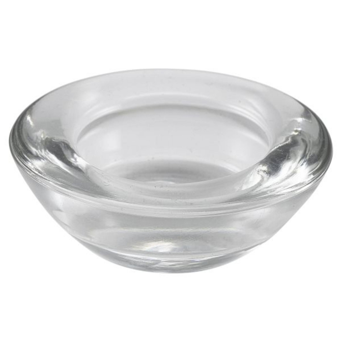 Genware Glass Round Tealight Holder 7.5cm