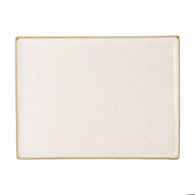 Seasons Oatmeal Rectangular Platter 35 x 25cm