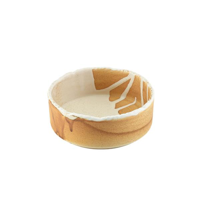 Terra Porcelain Roko Sand Presentation Bowl 13cm