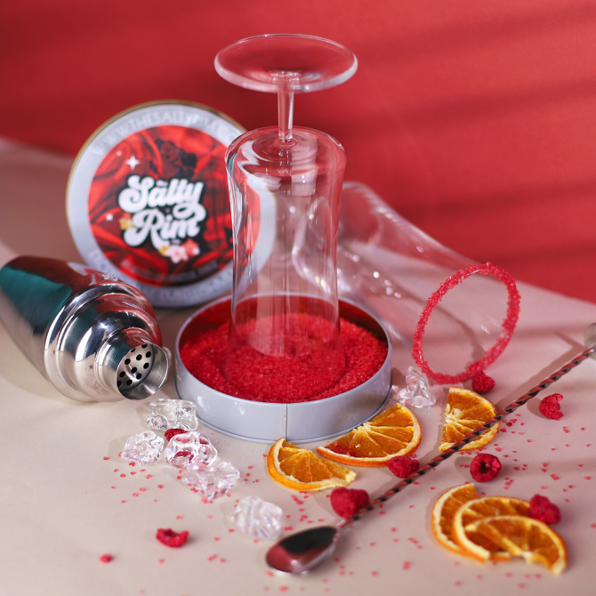 Brazen Red Cocktail Sugar 100g