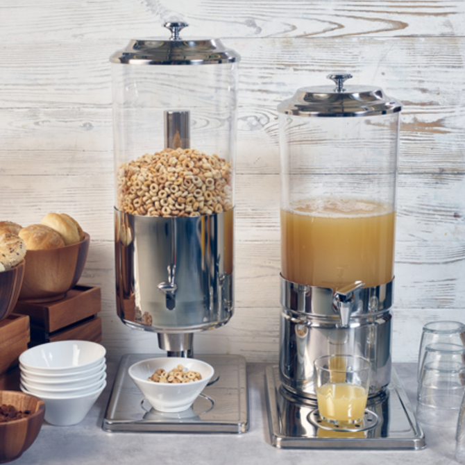 GenWare Stainless Steel Cereal Dispenser 6ltr