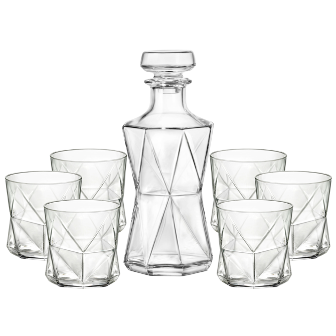 Cassiopea Decanter & Tumbler Set