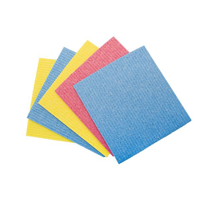 Red Cellular Bacterial Sponge Cloth