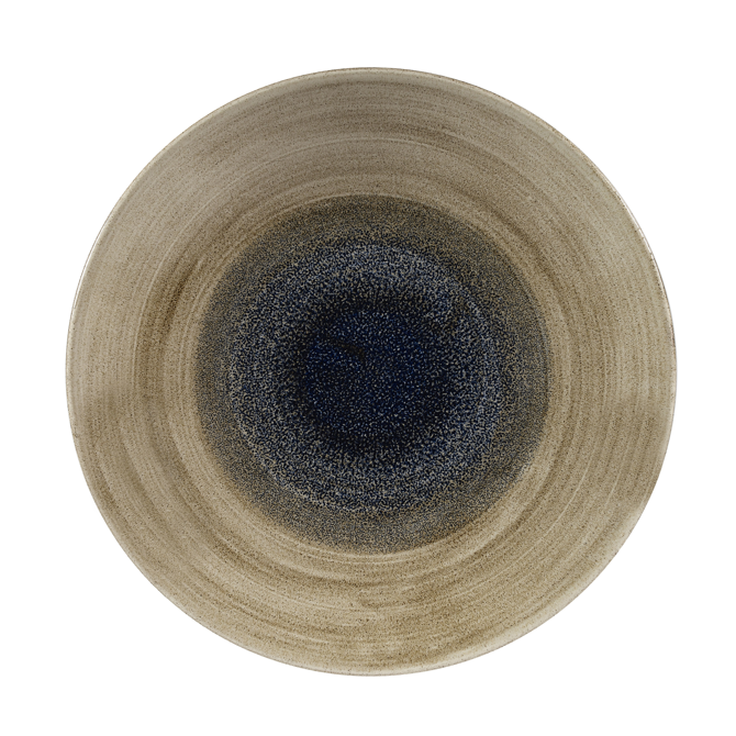 Churchill Stonecast Aqueous Bayou Deep Coupe Plate	11inch / 28.1cm