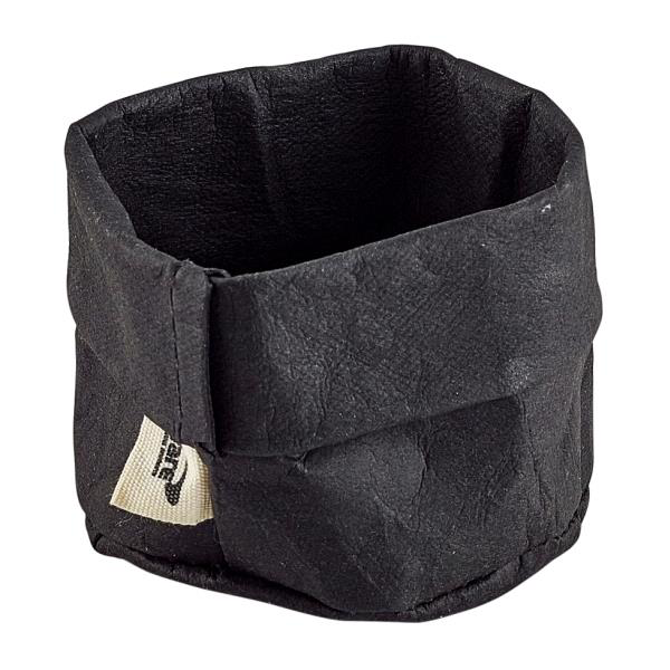 Black Washable Paper Bag 7cm x 6cm