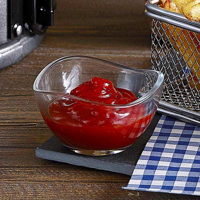 Wavy Edge Glass Ramekin 7cm