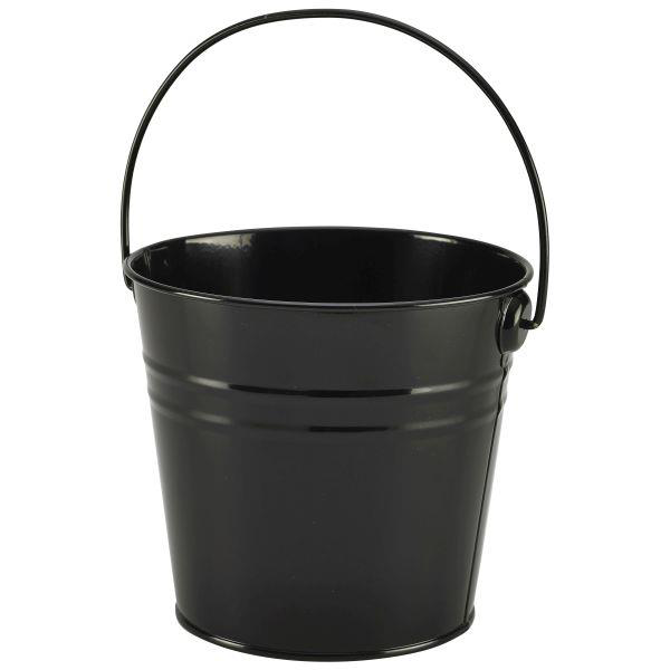 Stainless Steel Black Serving Bucket 16cm