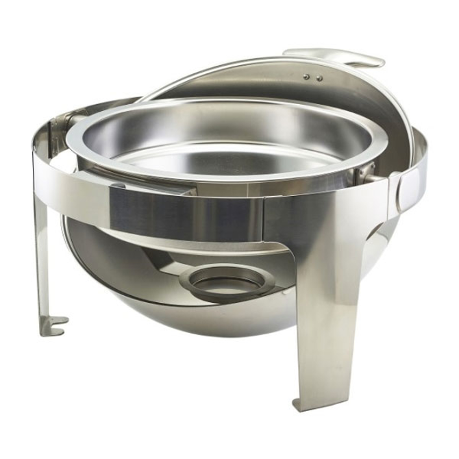 Round Deluxe Roll Top Chafer 6ltr