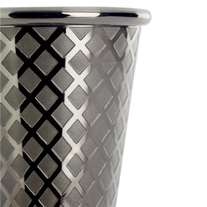 Diamond Lattice Japanese Jigger Black 1 x 2oz