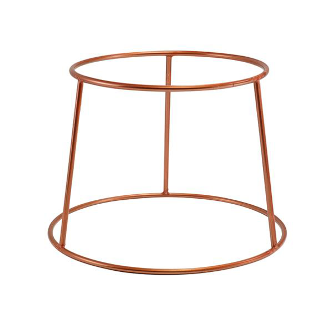 GenWare Copper Anti-Slip Round Buffet Riser 7inch / 18cm