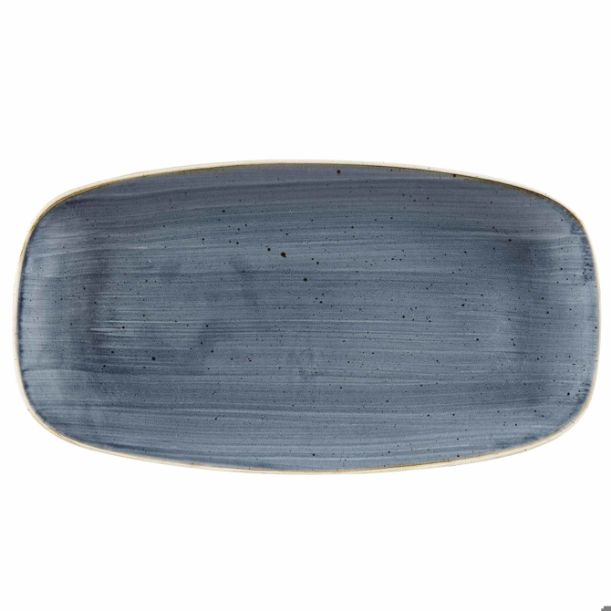 Churchill Stonecast Blueberry Oblong Plate 11.75inch / 29.8cm