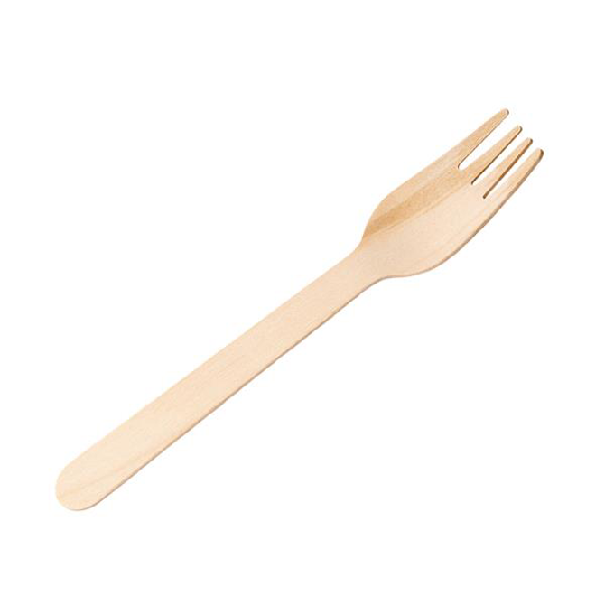 Economy Birch Wood Fork 6.25inch / 16cm