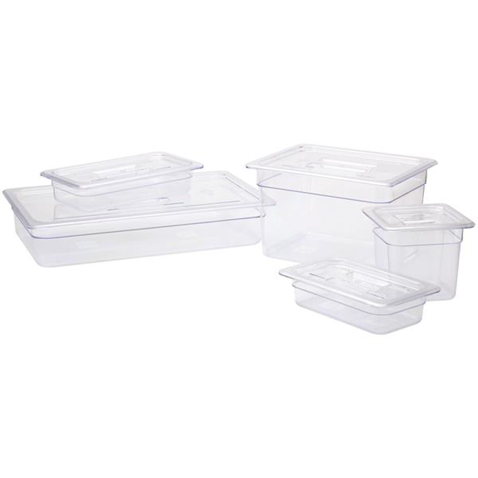 Polycarbonate 1/1GN Pan - 6.5cm Deep Clear