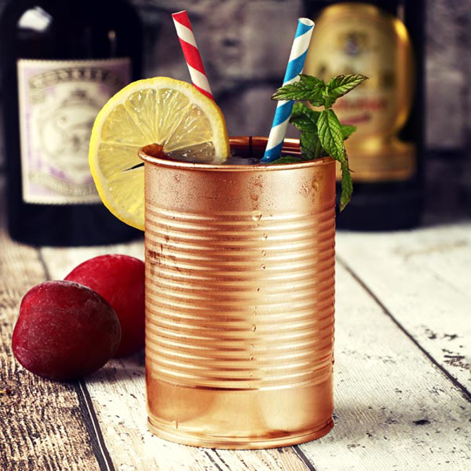 Tin Can Cocktail Cup Copper 15oz / 425ml