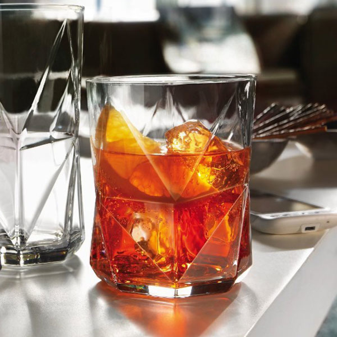 Cassiopea Double Old Fashioned Glasses 14.4oz / 410ml