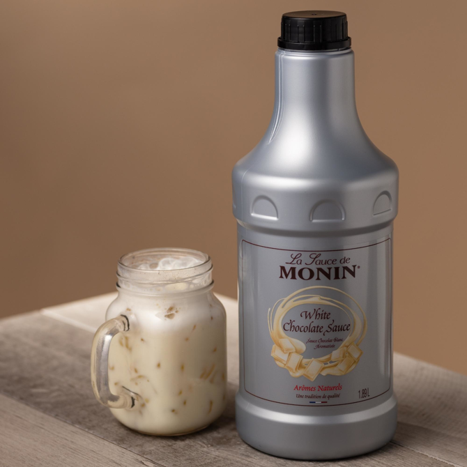 Monin La Sauce White Chocolate 1.89ltr