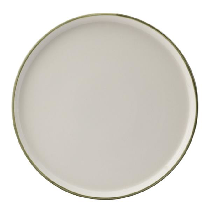Homestead Olive Walled Plate 10.5inch / 27cm