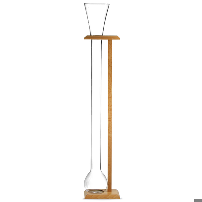 Glass Yard of Ale with Stand 2.5 Litres