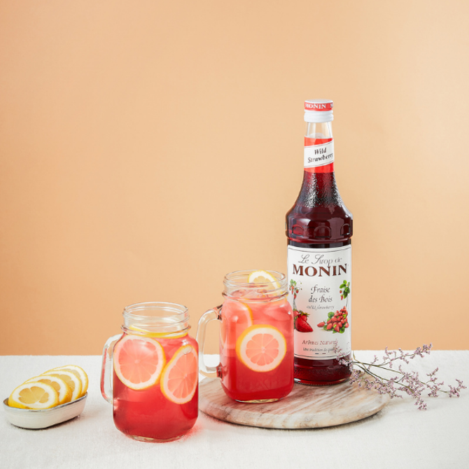 Monin Wild Strawberry Syrup 70cl