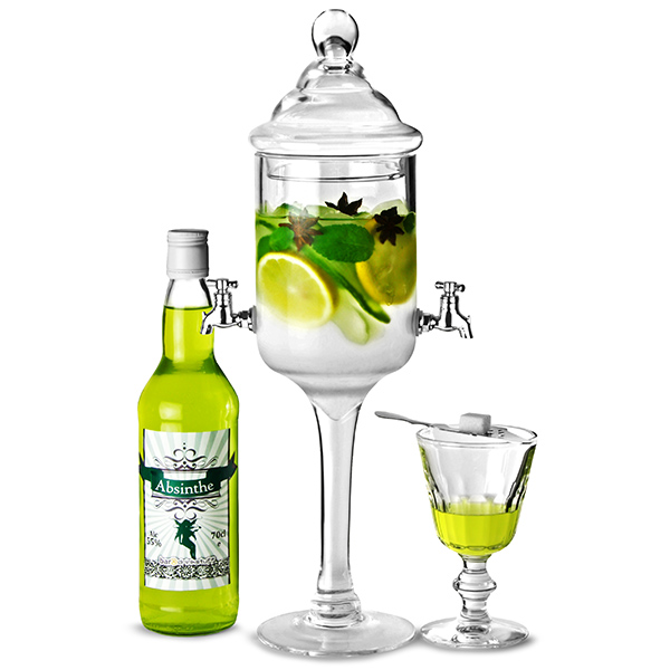 Glass Absinthe Fountain