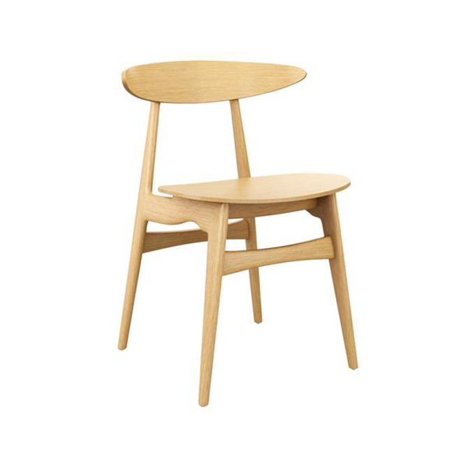 Carcher Side Chair Natural Oak