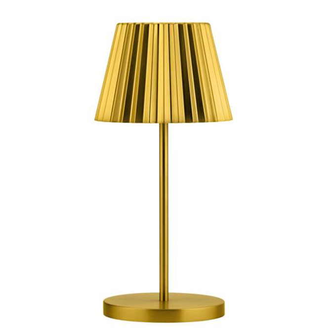 Dominca LED Cordless Lamp 26cm - Brushed Gold