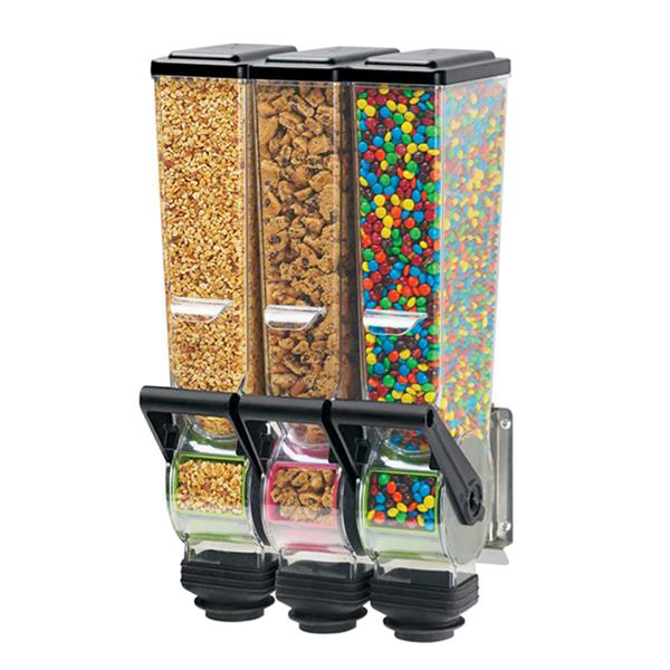 Slimline Dry Food Dispenser 2L Triple