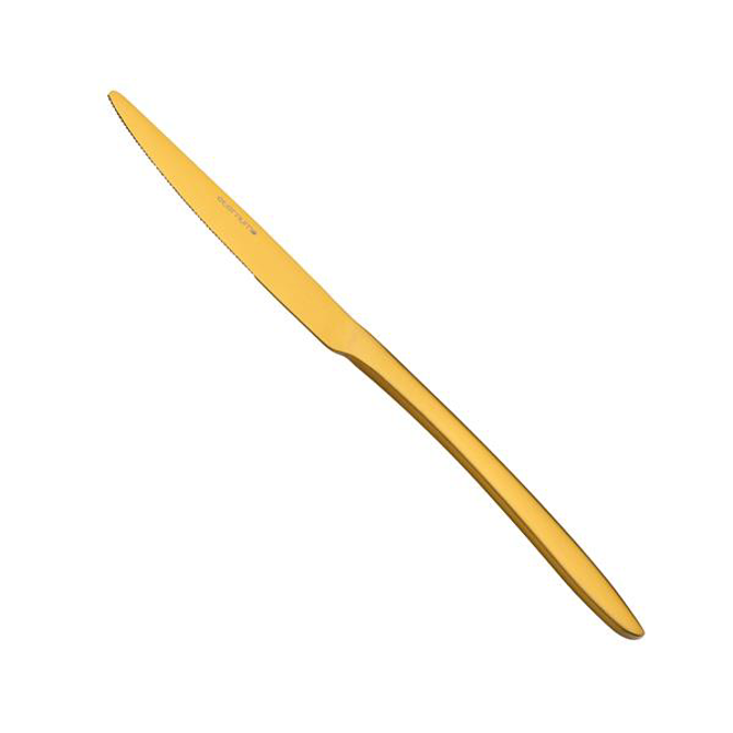 Orca Matt Gold Dessert Knife