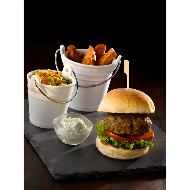 GenWare Natural Edge Slate Platter 28 X 28cm