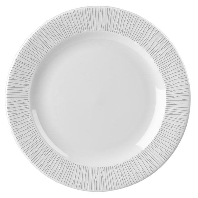 Churchill Bamboo Footed Plate 9.2inch / 23.4cm