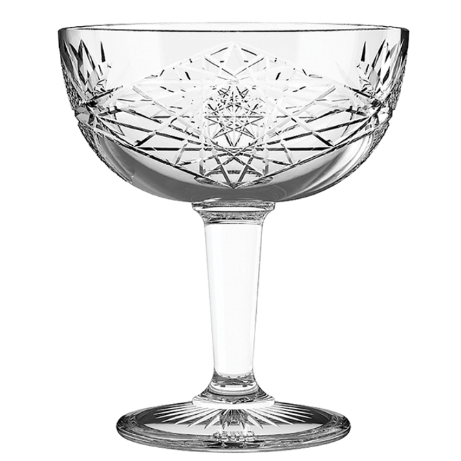 Hobstar Coupe Glasses 8.25oz / 240ml