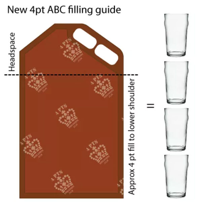 Arlington Four Pint Beer Carrier