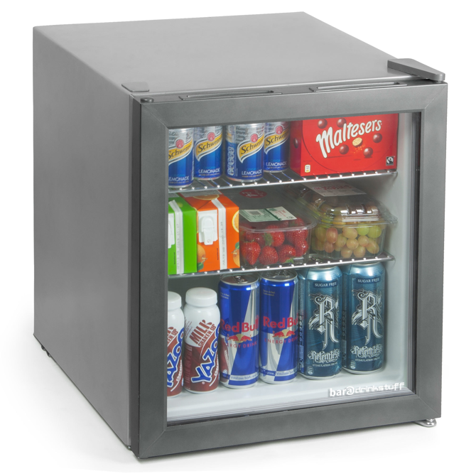 Frostbite Mini Fridge 46ltr Silver