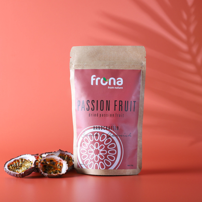 Frona Dried Passion Fruit Mini Pack 10g