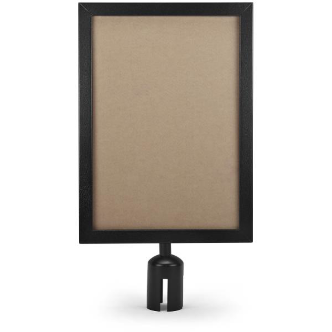 GenWare Black Barrier Post A4 Poster Frame