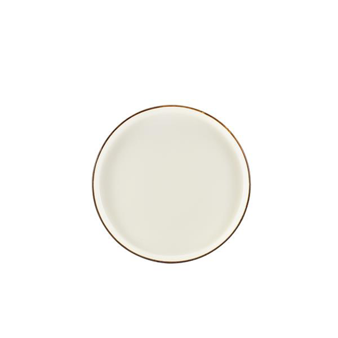 Terra Porcelain Aqua Blue Two Tone Presentation Plate 26cm