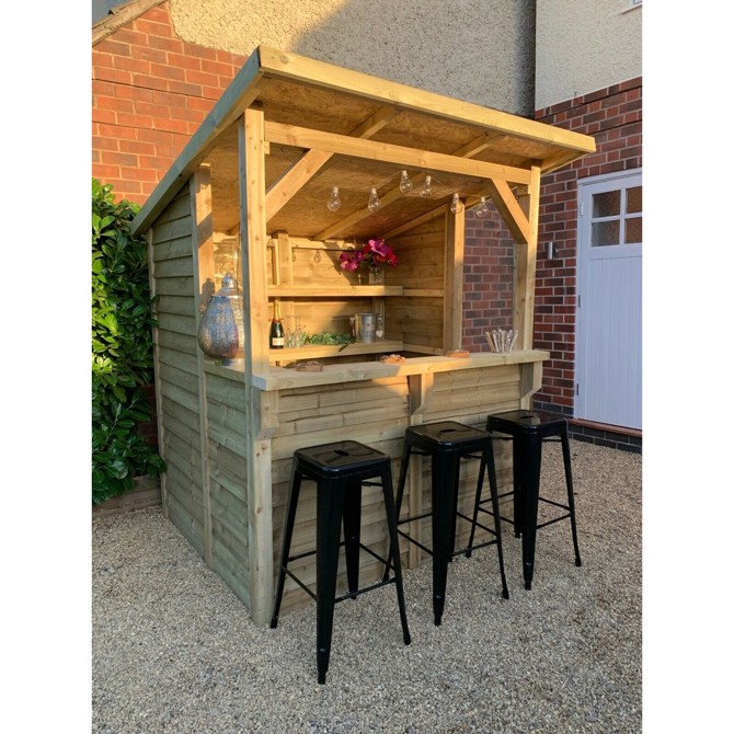 Wooden Garden Bar